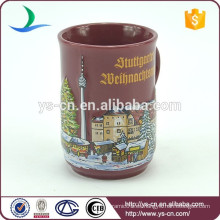 YScc0013-01 Taza animada del modelo del castillo Aduana para los niños